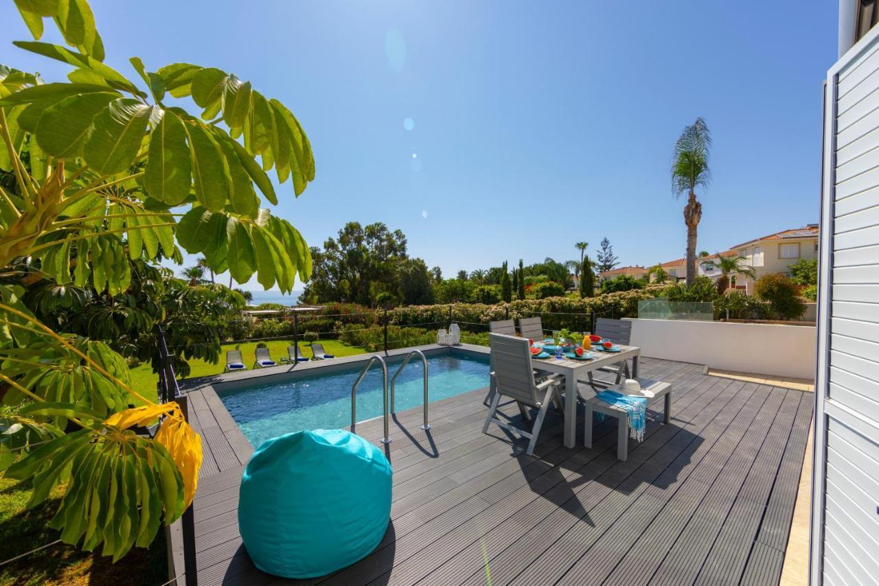 Protaras Sunrise Zen Seafront Villa Extérieur photo