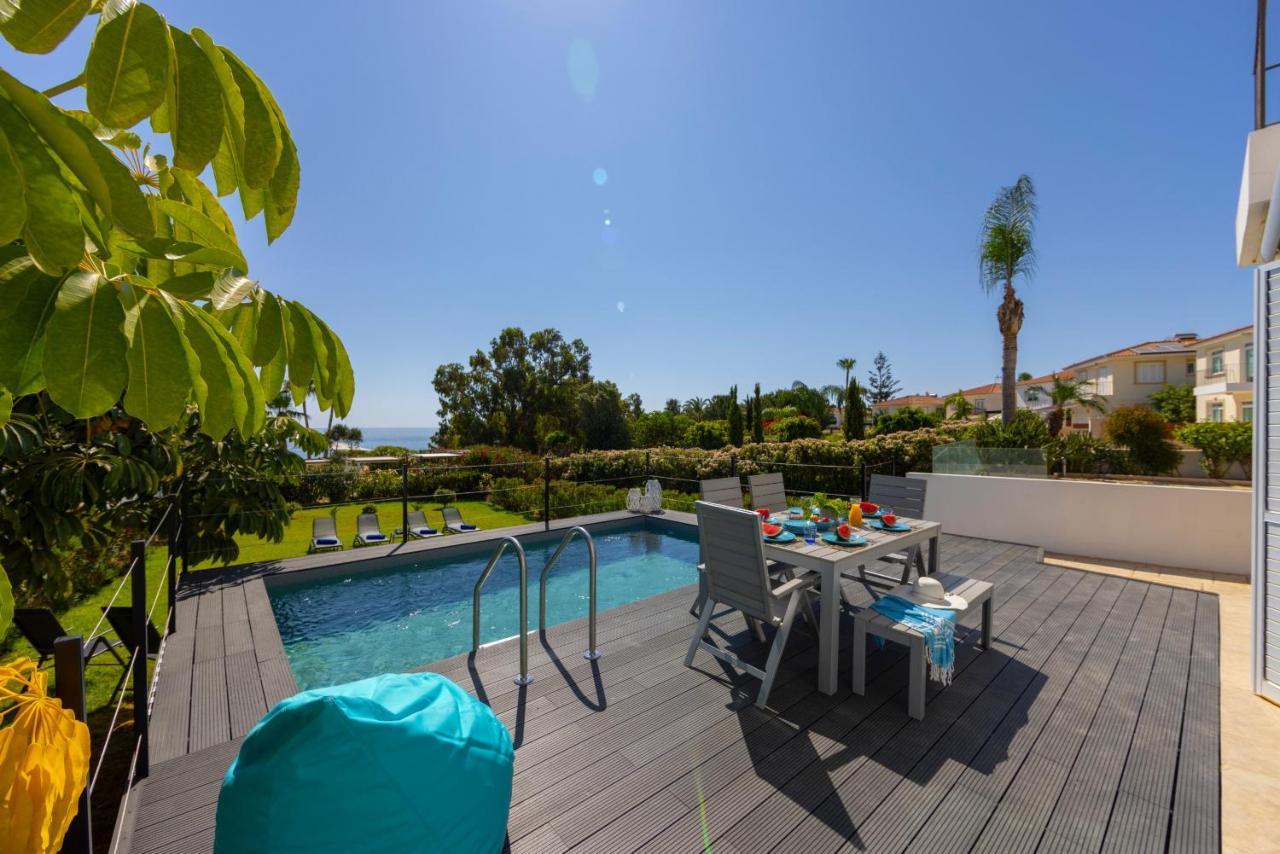 Protaras Sunrise Zen Seafront Villa Extérieur photo