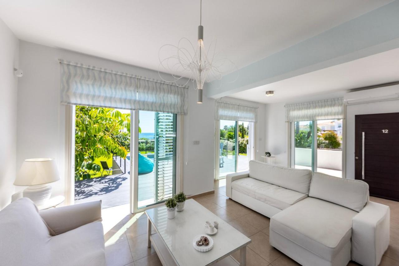 Protaras Sunrise Zen Seafront Villa Extérieur photo